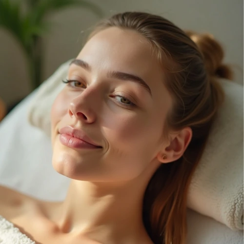 Woman with Peace of Mind at Collab Medspa