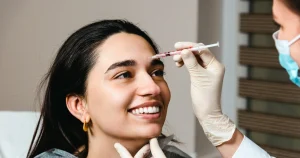 Woman having a Botox Treatment